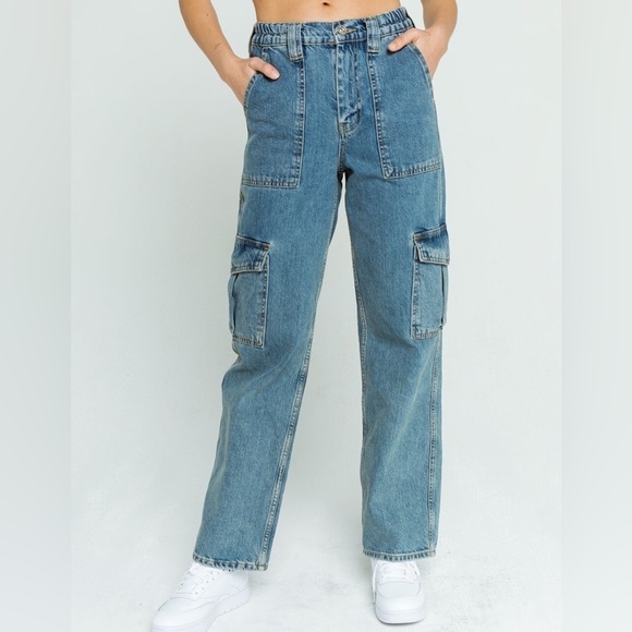 BDG Urban Outfitters Elastic Skate Womens Jeans - Picture 2 of 6